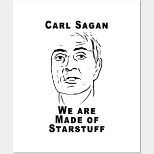 Carl Sagan Starstuff Quote Posters and Art